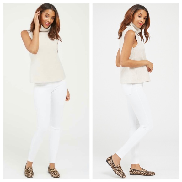 SPANX Denim - NEW SPANX Jean-Ish Ankle Leggings in White